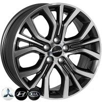 Литые диски ZF TL1481NW (GMF) 7.0x18 5x114.3 ET 38 Dia 67.1