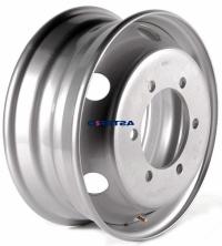 Стальные диски Asterro 1702A (silver) 6x17.5 6x205 ET 115 Dia 161.0