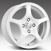 Литые диски Racing Wheels H-125 (белый) 6x14 4x98 ET 38 Dia 58.6
